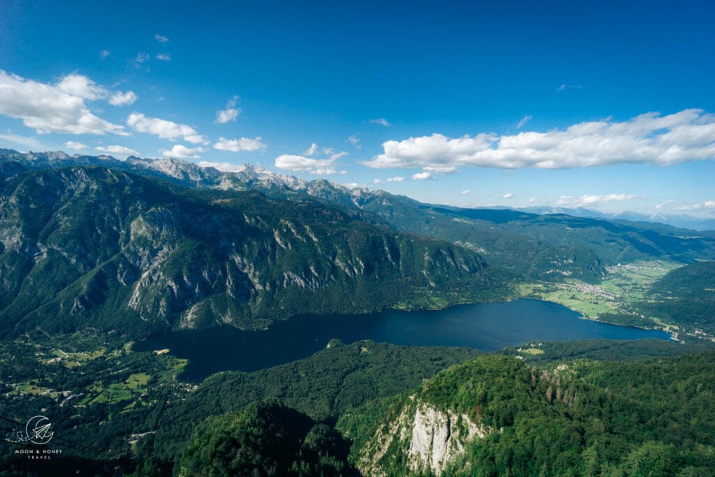 Vogel cable car mountain station