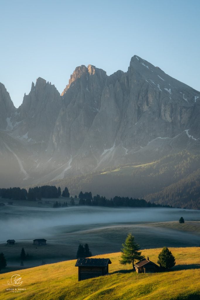Alpe di Siusi Sunrise, Dolomites