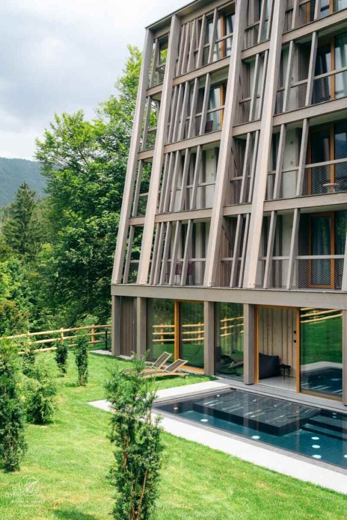 Hotel Bohinj pool, Slovenia