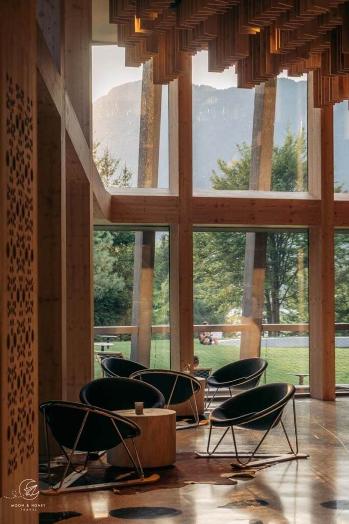 Hotel Bohinj Entrance, Slovenia