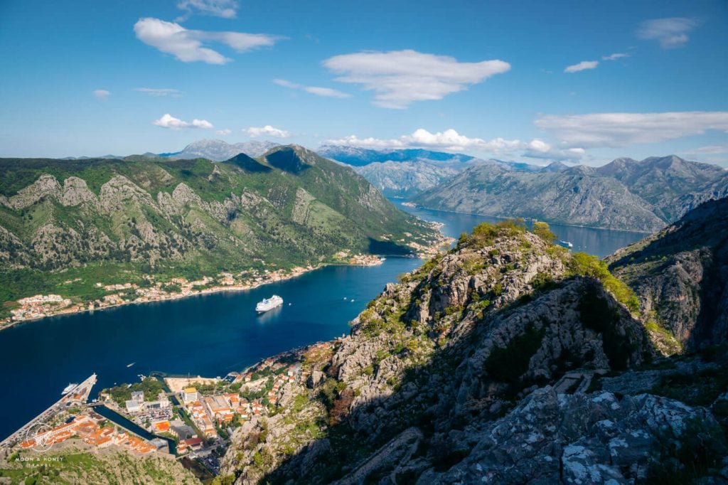 Ladder of Kotor, Montenegro
