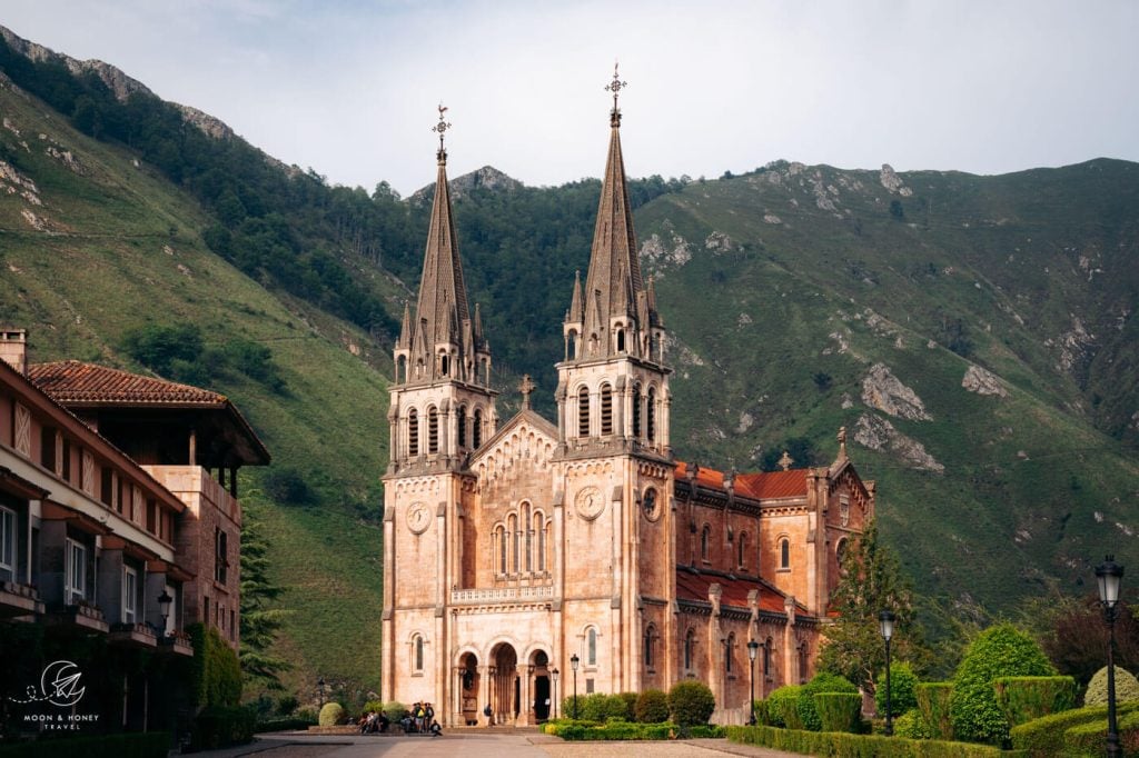Basilica of Our Lady of Covadonga, Picos de Europa National Park, Spain
