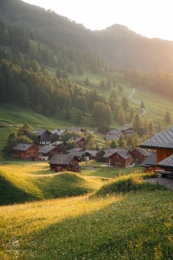 Malbun Hiking Village in Liechtenstein