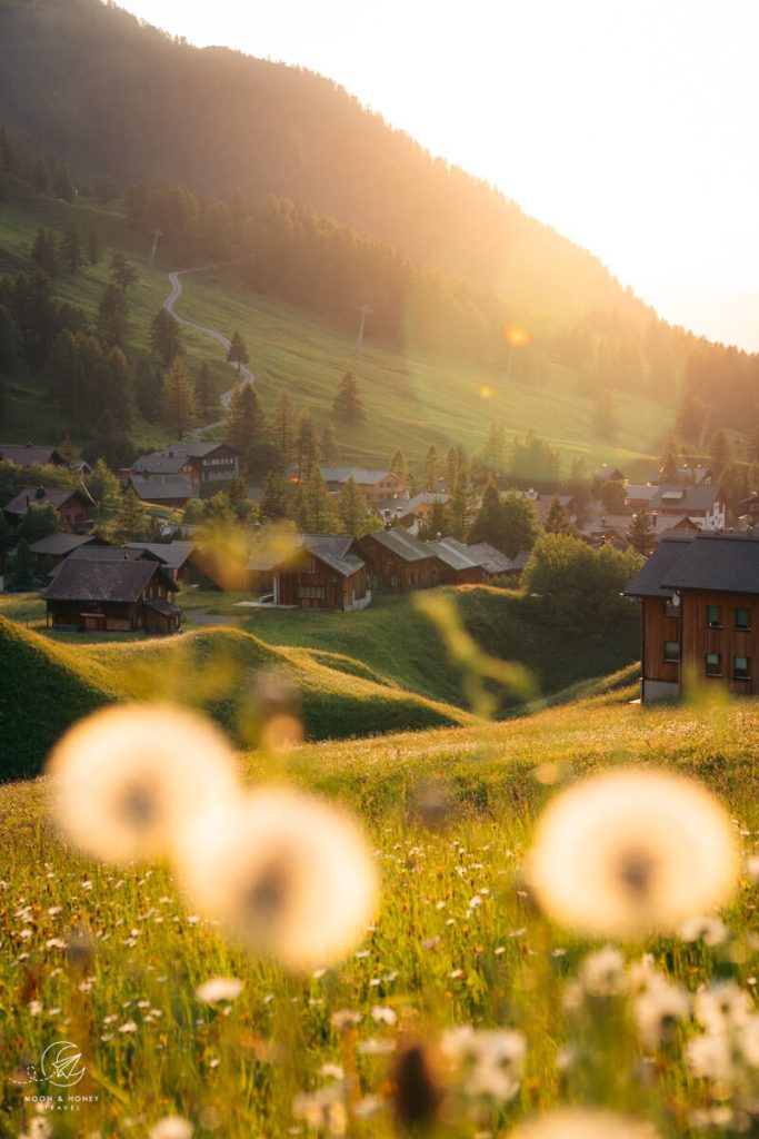 Malbun sunset, Liechtenstein