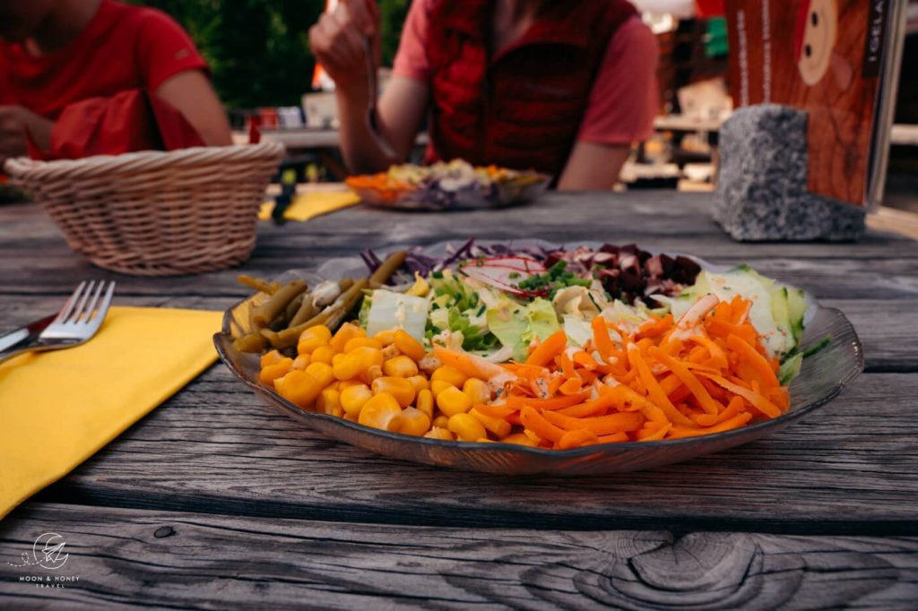 Gafadura Hut salad, Liechtenstein