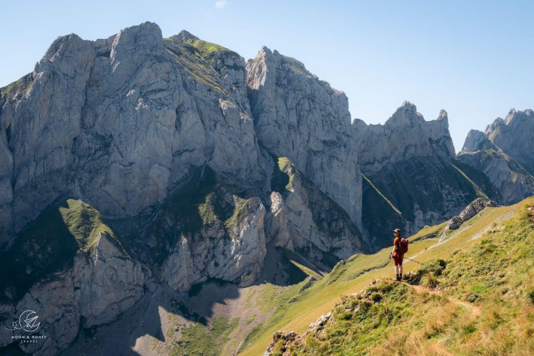 Marwees Ridge Trail, Alpstein, Appenzell Alps, Switzerland