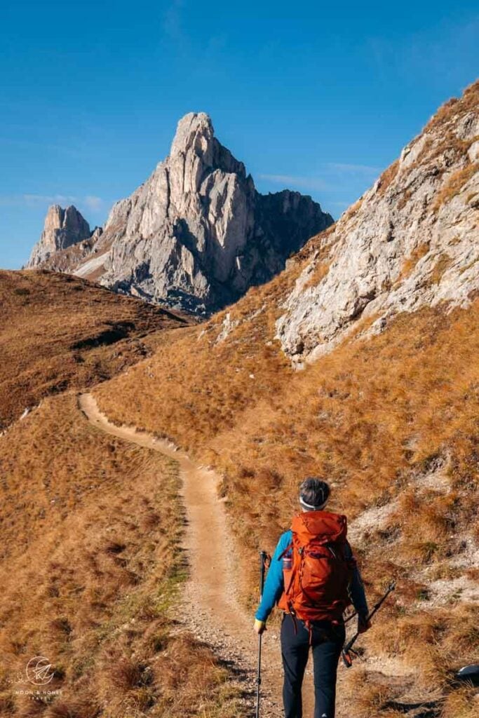 Passo Giau Hike, Cortina d'Ampezzo, Dolomites