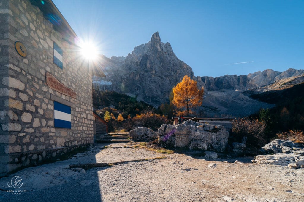 Rifugio Vandelli, Sorapis See Wanderung, Dolomiten