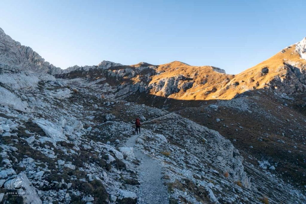 Ciadin del Laudo Basin, Sorapis See Rundwanderung, Dolomiten