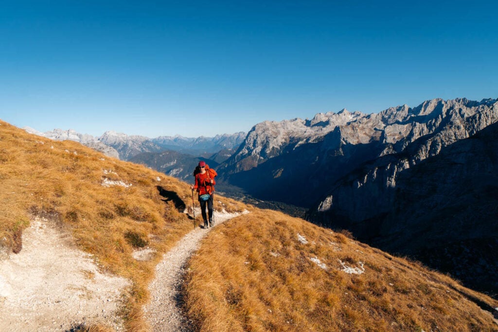 Am Weg zur Forcella Marcuoira, Sorapiss Gruppe, Dolomiten