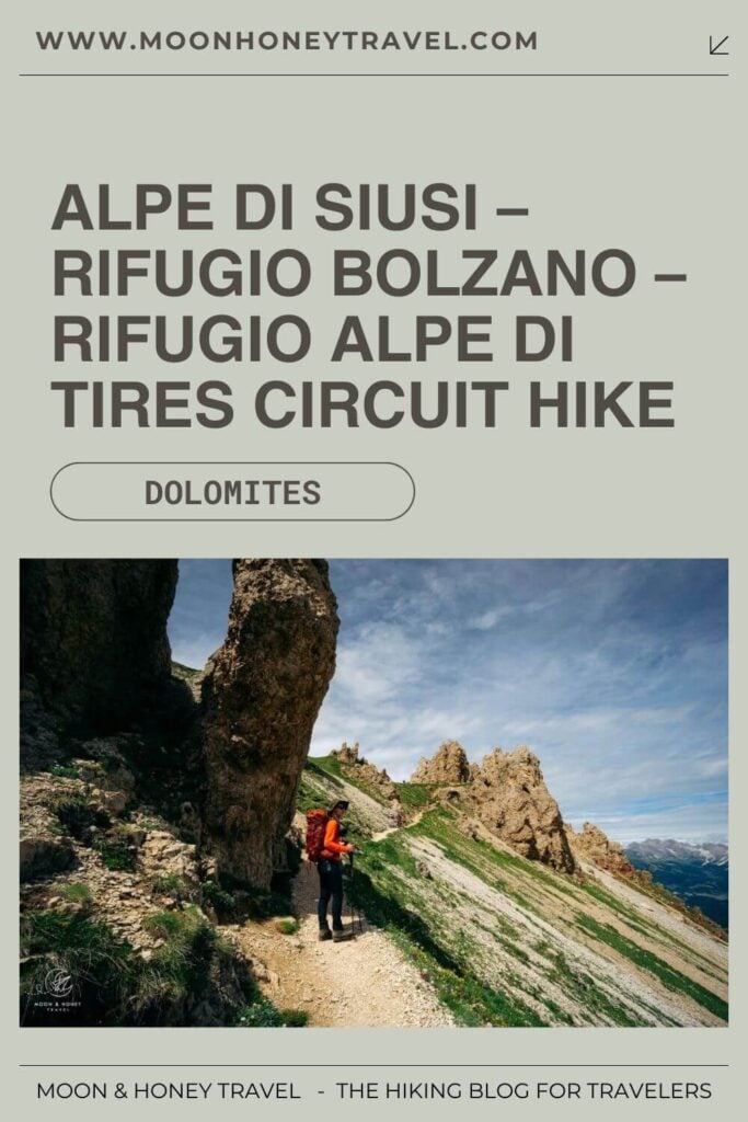 Alpe di Siusi – Rifugio Bolzano – Rifugio Alpe di Tires Circuit hike