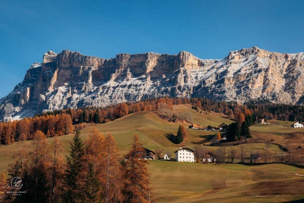 San Cassiano in October, Alta Badia