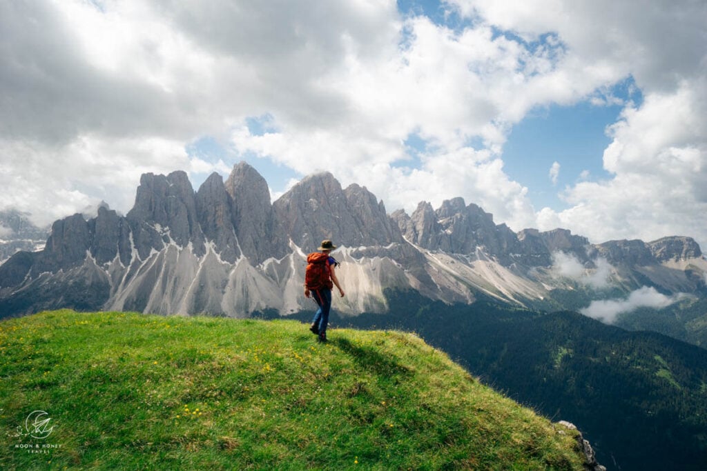 Tullen Peak Hike, Val di Funes, Dolomites