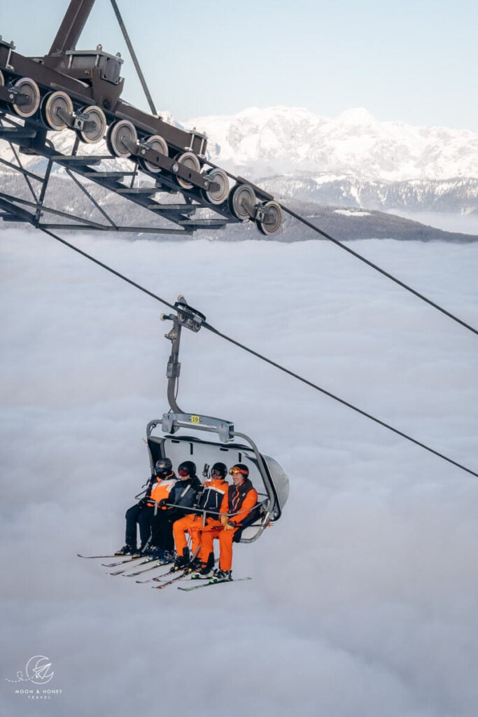Cloud Inversion, Schladming Ski Resort, Austria ski trip-2
