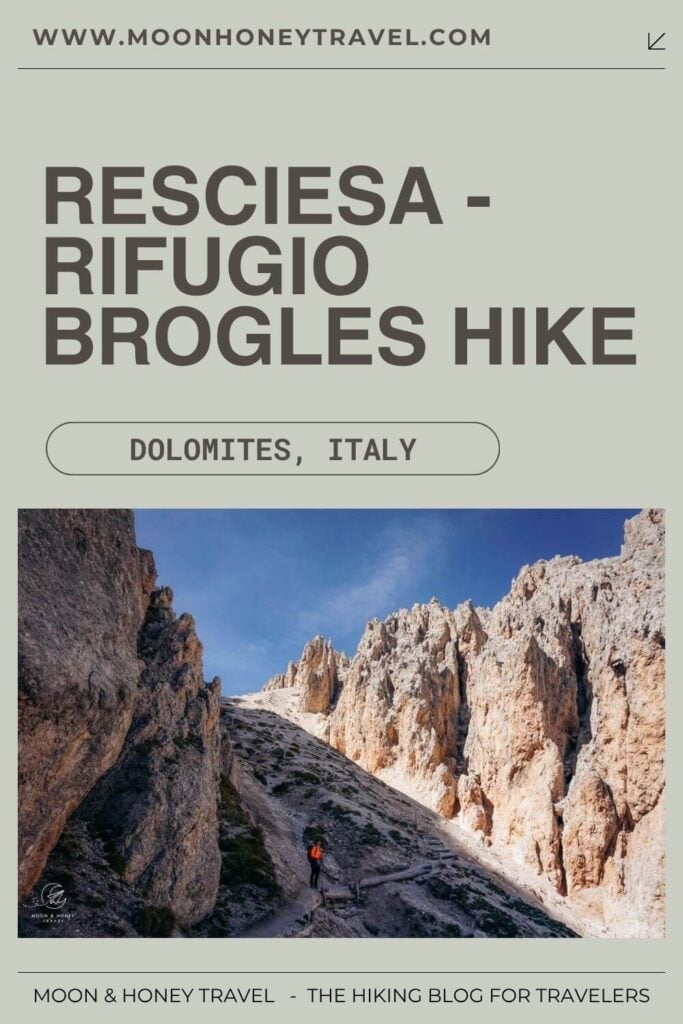 Resciesa - Malga Brogles - Seceda hike in Val Gardena