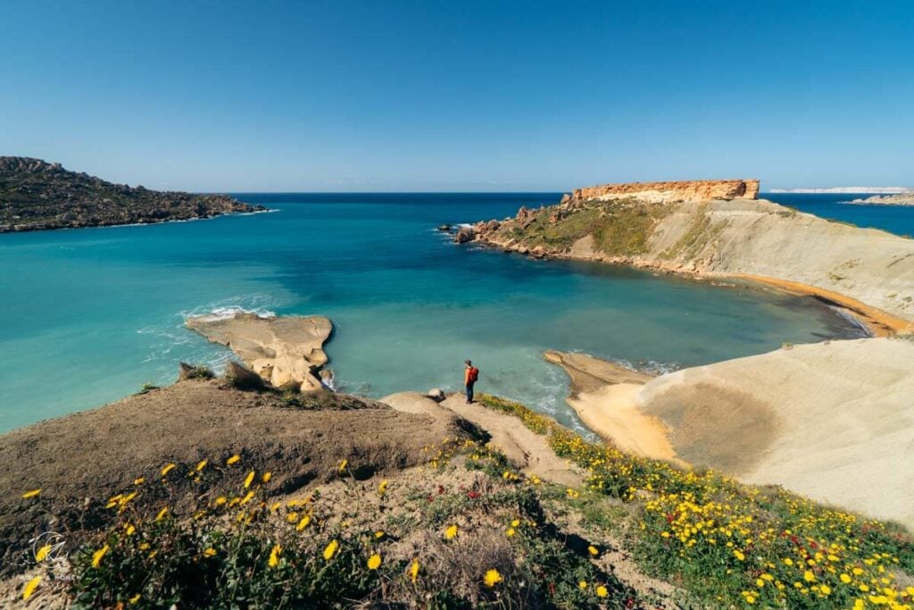 Golden Bay to Gnejna Bay Hike, Malta