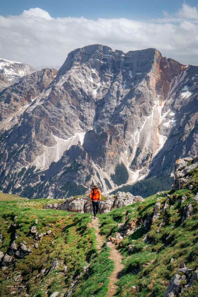 Hochalpenkopf Peak Hike - Secret Trail in the Dolomites