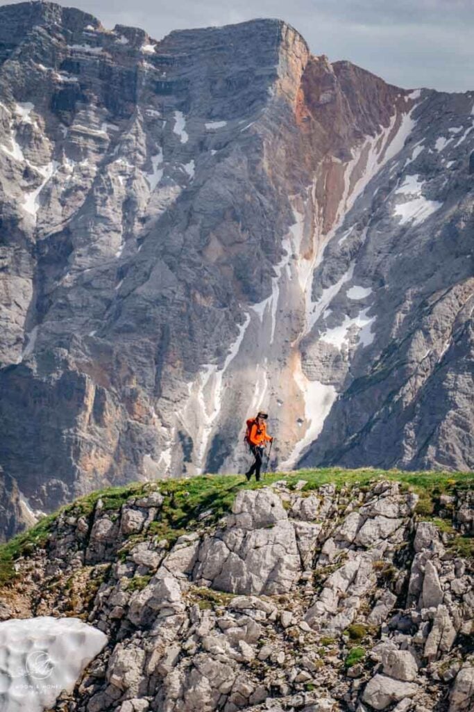 Hochalpenkopf Summit Hike, Braies Dolomites