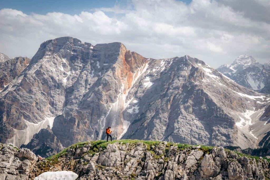 Hochalpenkopf / Cima dei Colli Alti Summit, Prags Dolomites