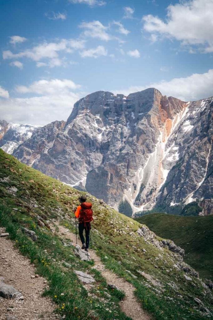 Hochalpenkopf Summit Hike, Braies Dolomites