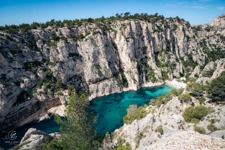 Calanques National Park Travel Guide Map