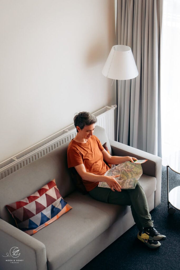 Hotel Lün bedroom, Brand, Vorarlberg, Austria