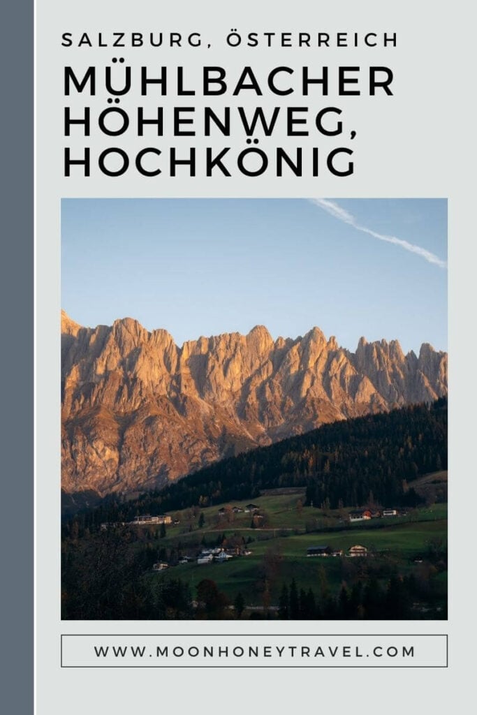Mühlbacher Höhenweg, Hochkönig, Salzburg