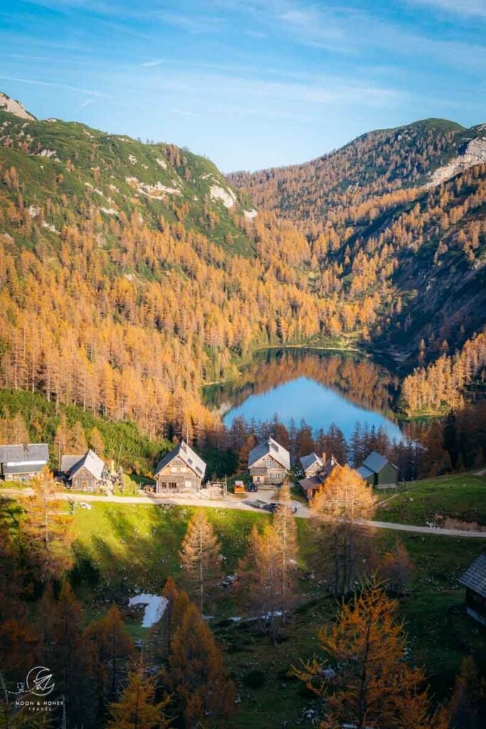 Lake Steirersee, Tauplitzalm, Styria, Austria