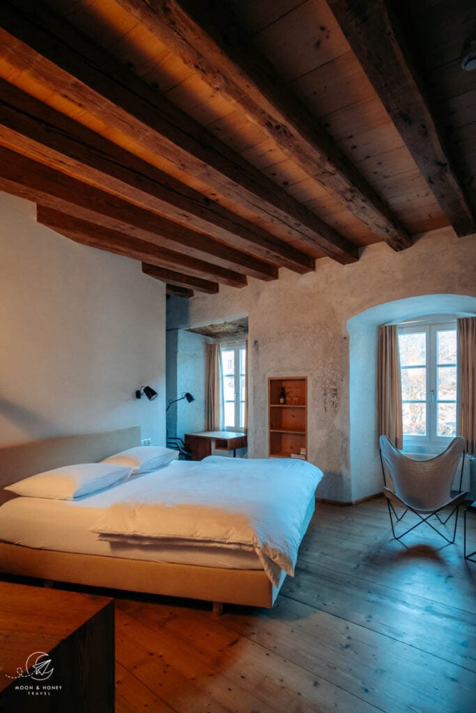 kontor Boutiquehotel bedroom, Hall in Tirol, Austira