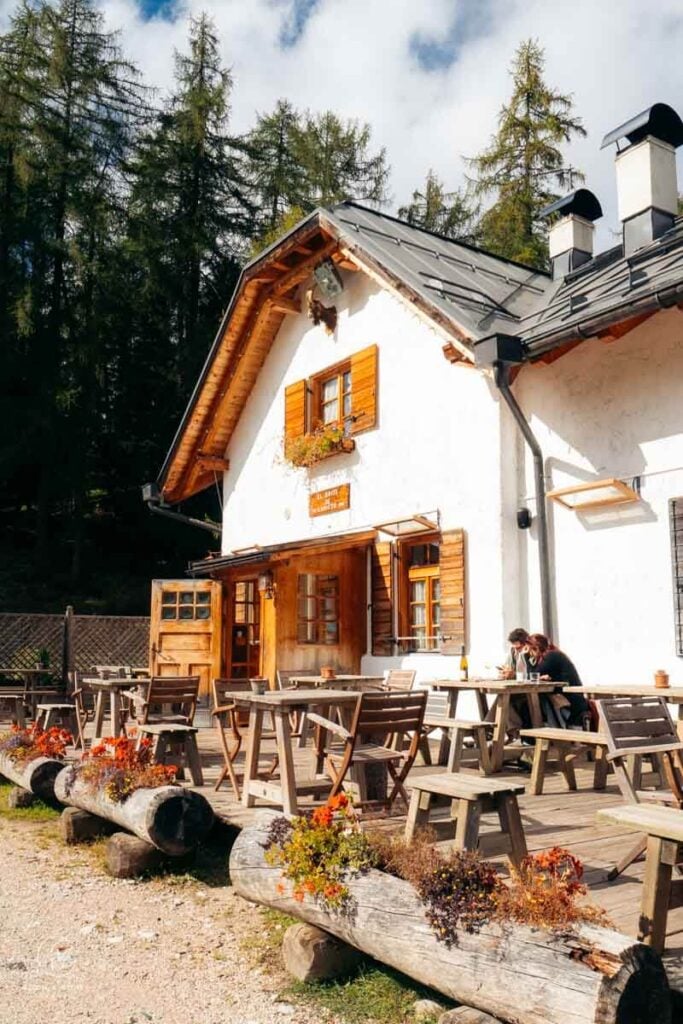 El Brite de Larieto, Cortina d'Ampezzo, Dolomites