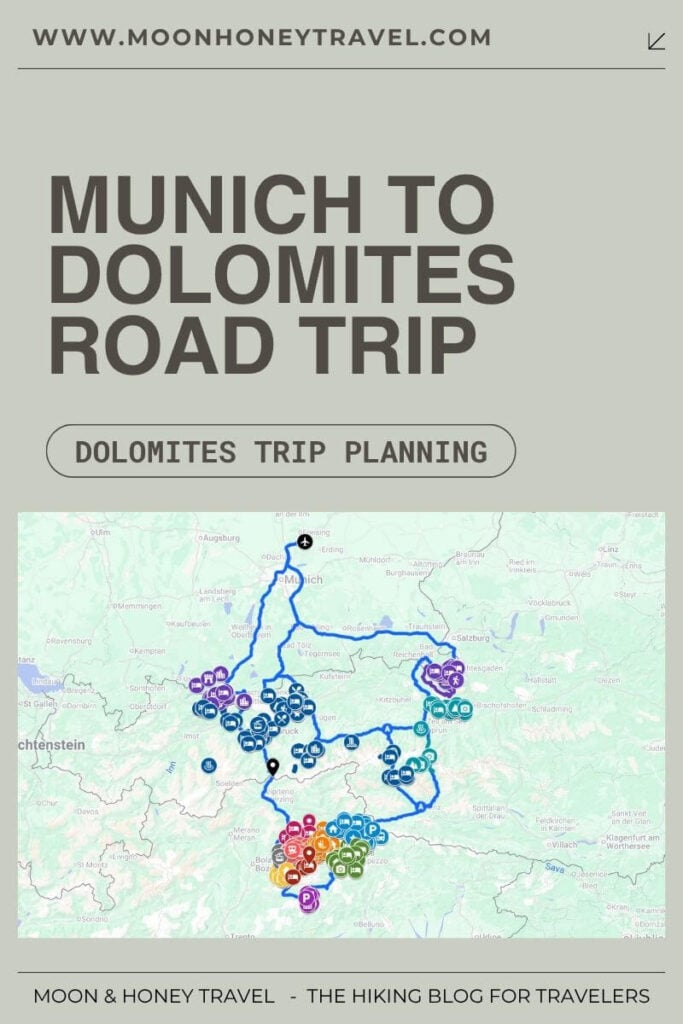 Munich to the Dolomites Road Trip