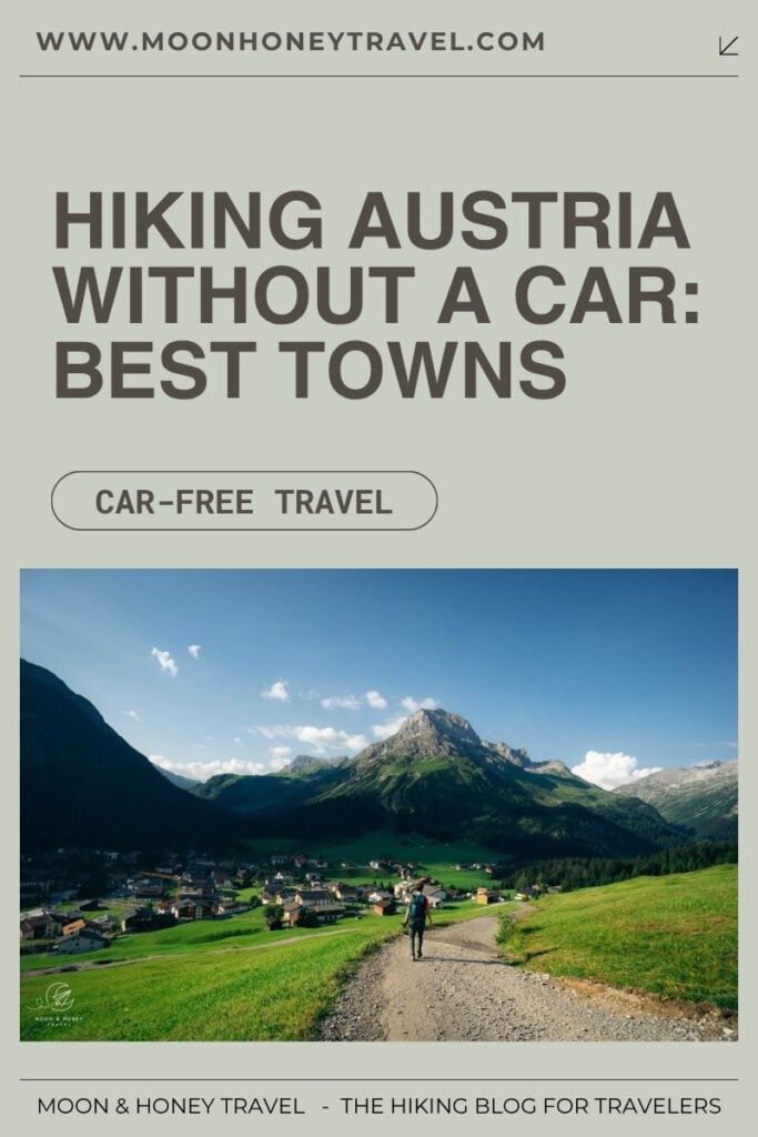 Hiking Austria Without a Car: Best Base Towns