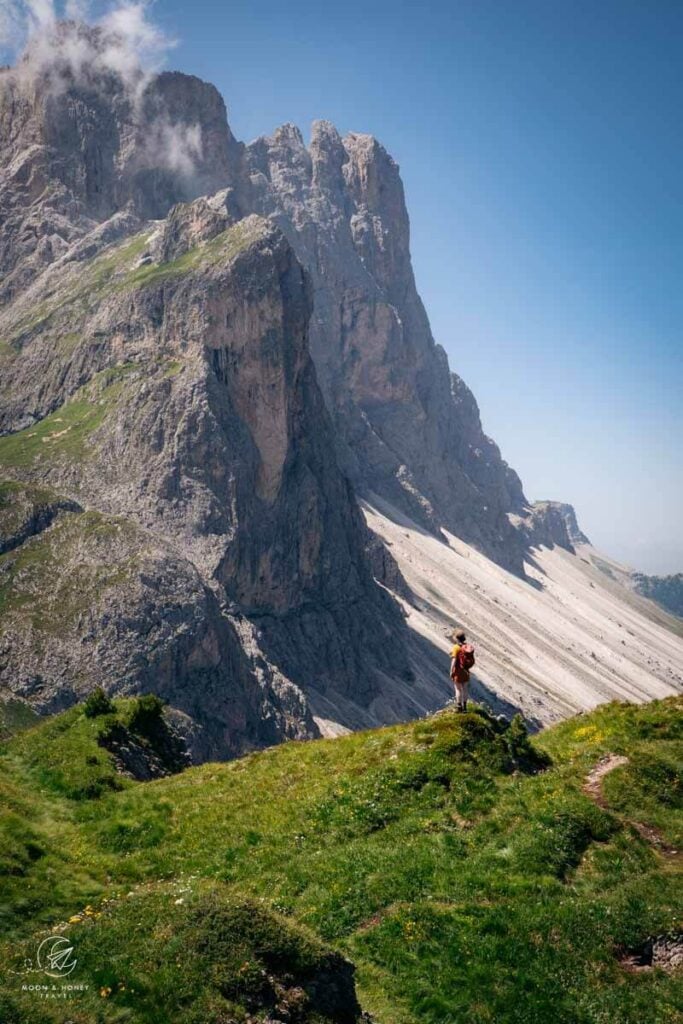 Lungiarü - Kreuzjoch hike, Dolomites