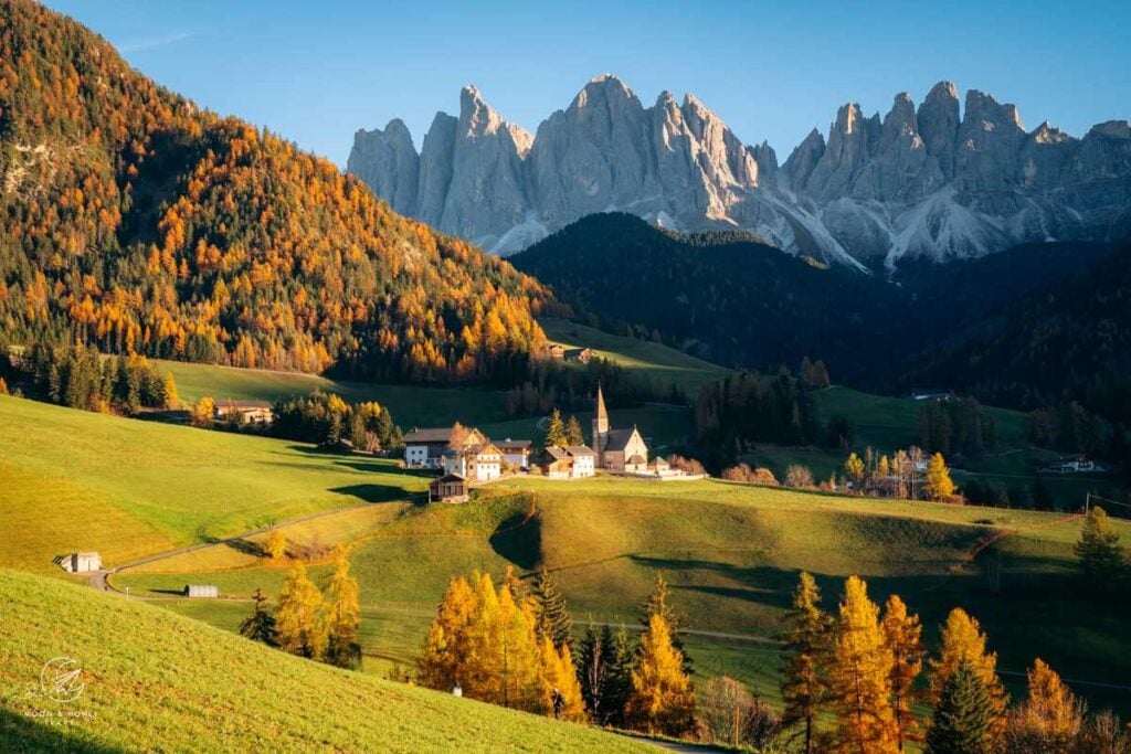 Val di Funes in November, Dolomites