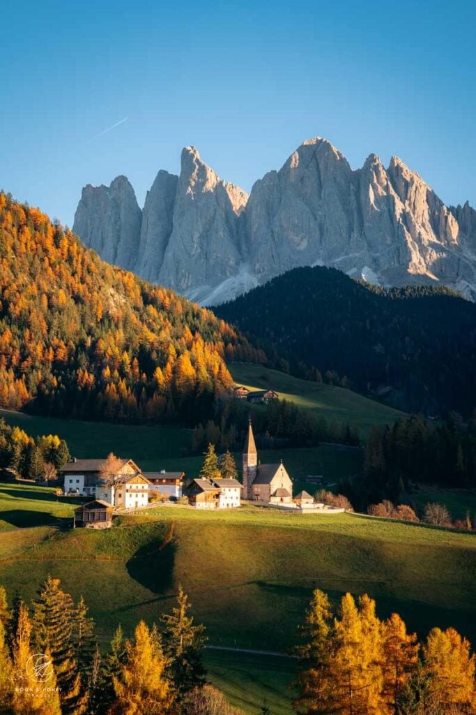Val di Funes in November, Dolomites