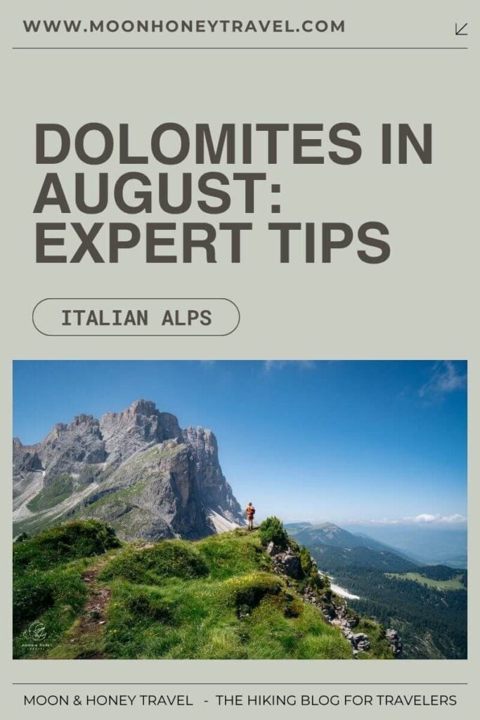 Dolomites in August: Tips for Visiting during High Season