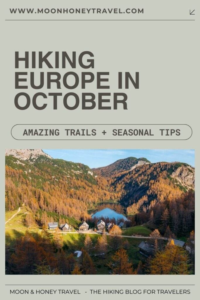 Hiking Europe in October: Best Hikes