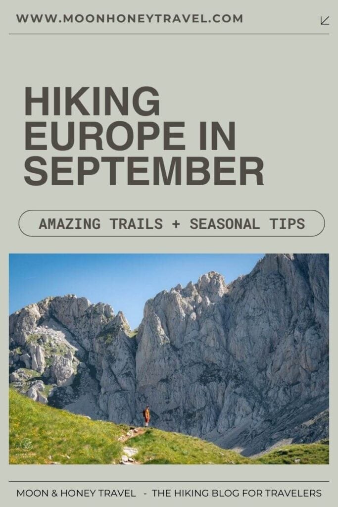 Hiking in Europe in September: Best Trails