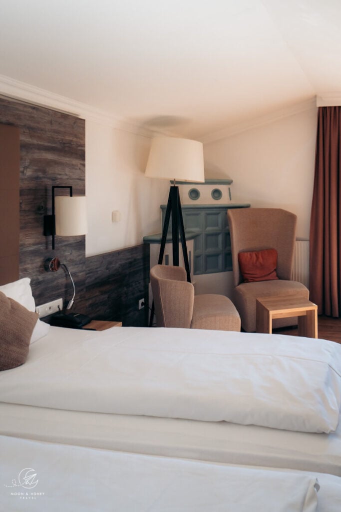 Bedroom, Alpenhotel Tirolerhof in Fulpmes, Stubai, Austria