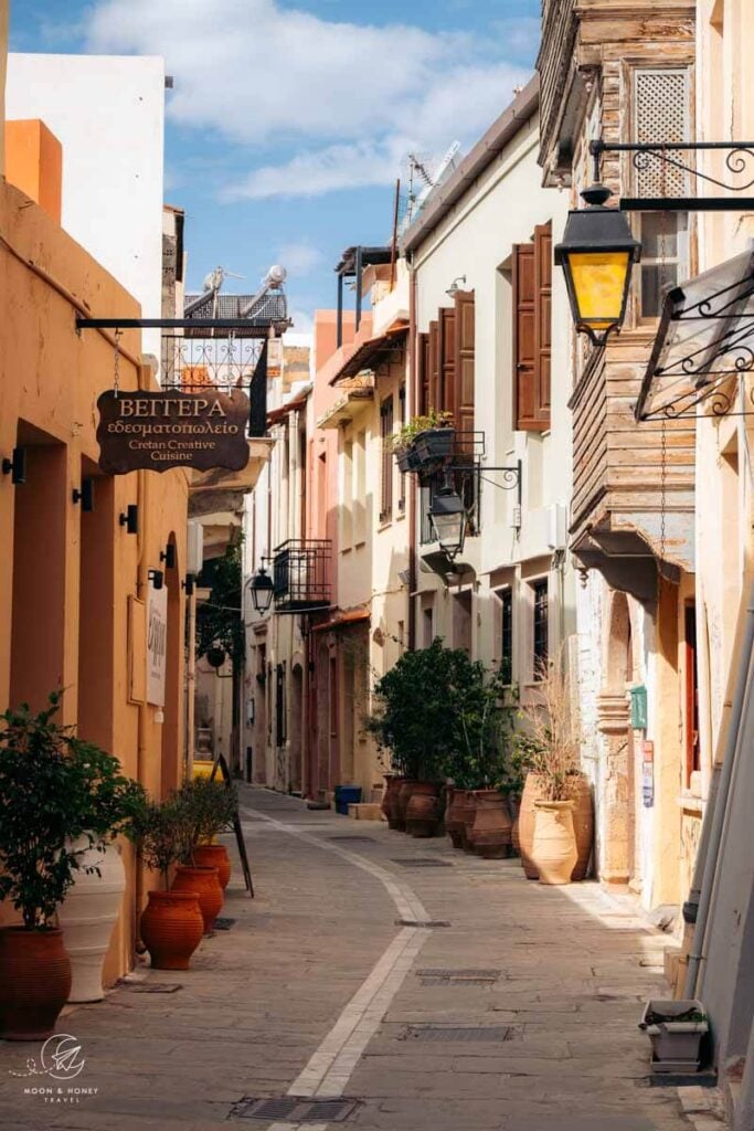 Rethymno Old Town Street, Crete
