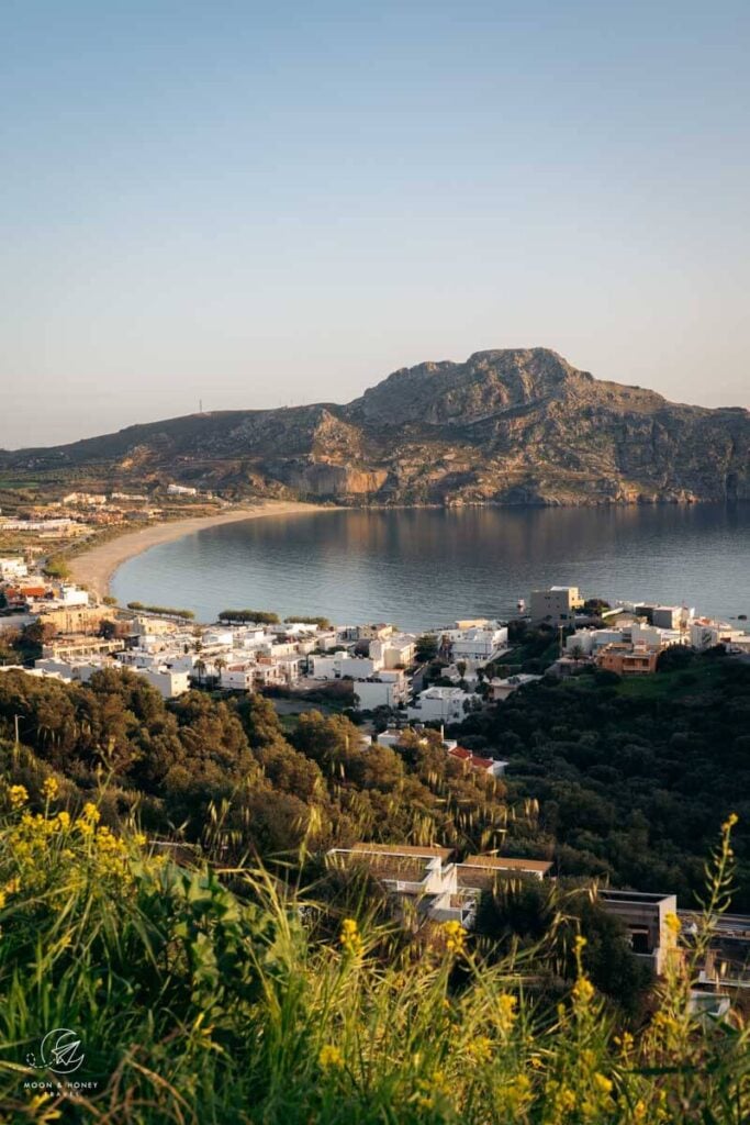 Plakias Bay in March, Crete