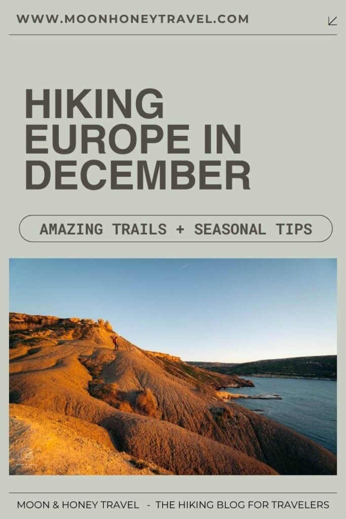 Hiking Europe in December