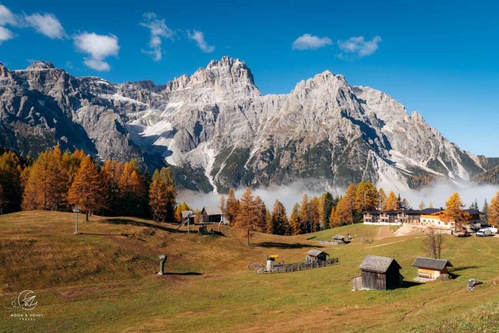 Pratti di Croda Rossa to Passo Monte Croce Hike