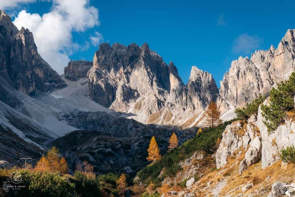 Rifugio Berti, Vallon Popera