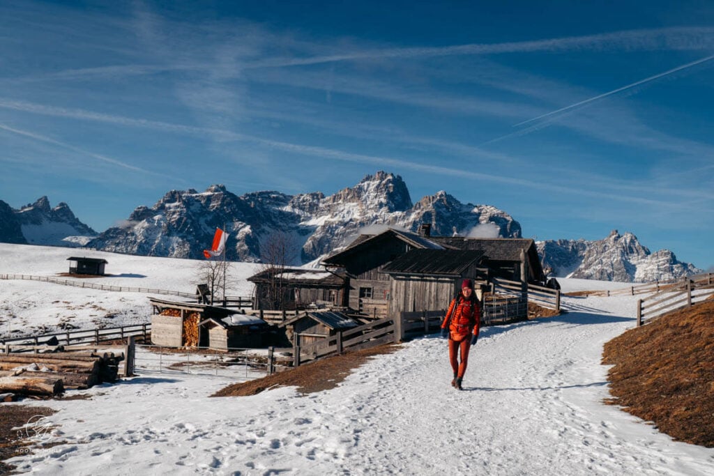 Sexten Winter Hiking, Dolomites