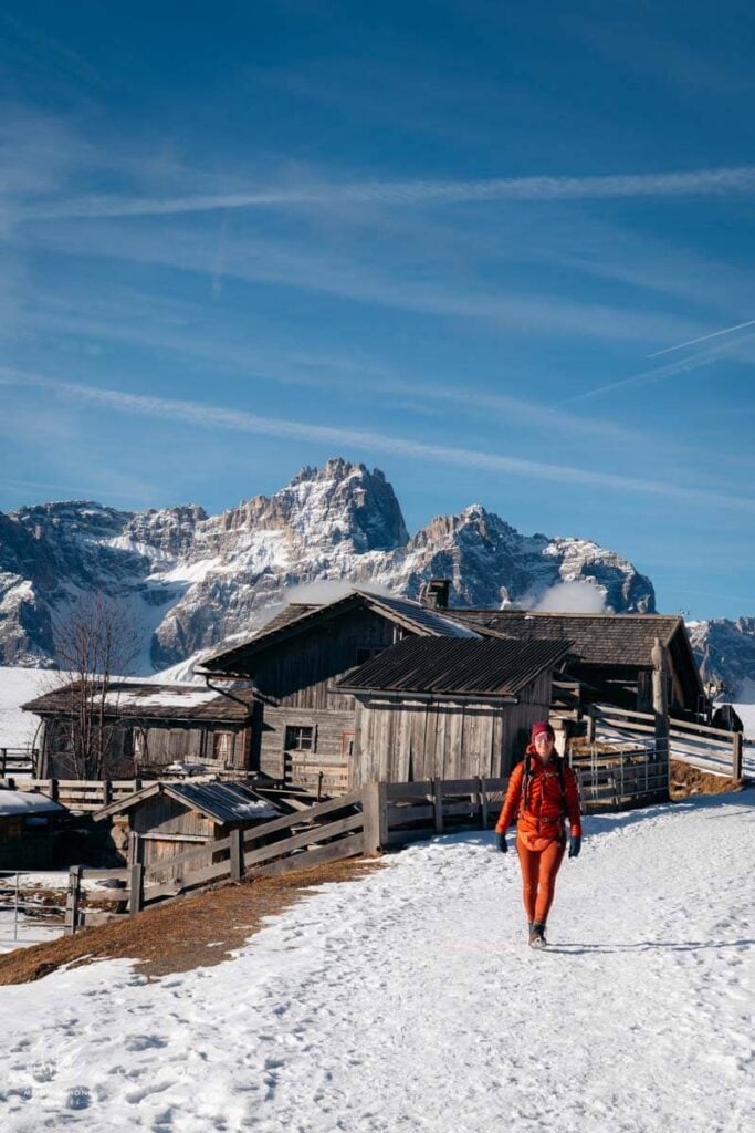 Sexten Winter Hiking, Dolomites