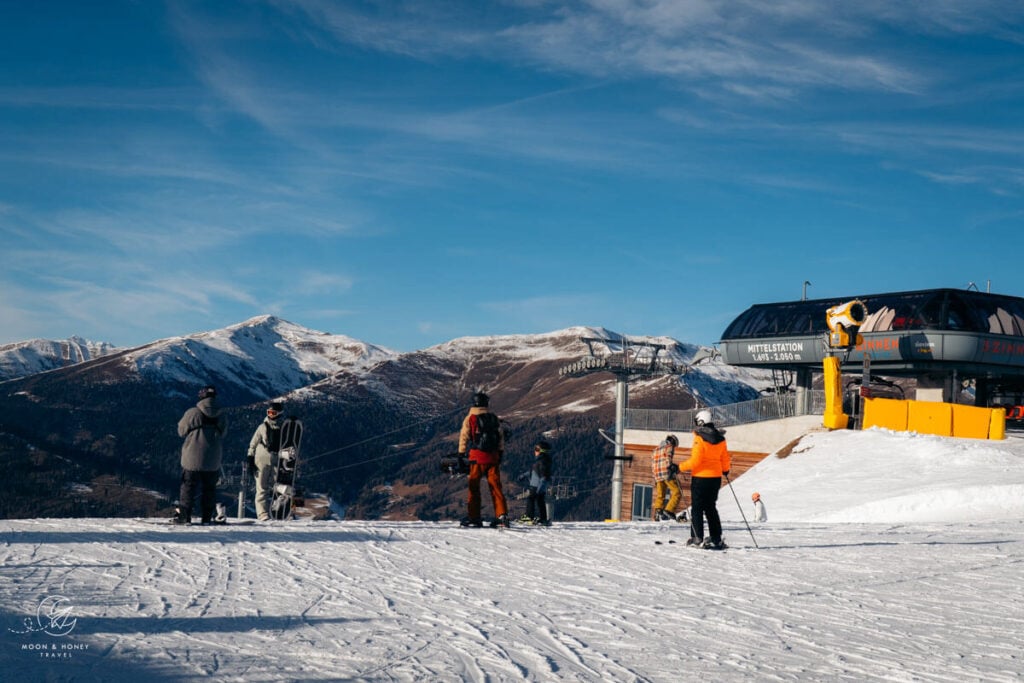 3 Zinnen Dolomites Ski Resort Helm Mountain