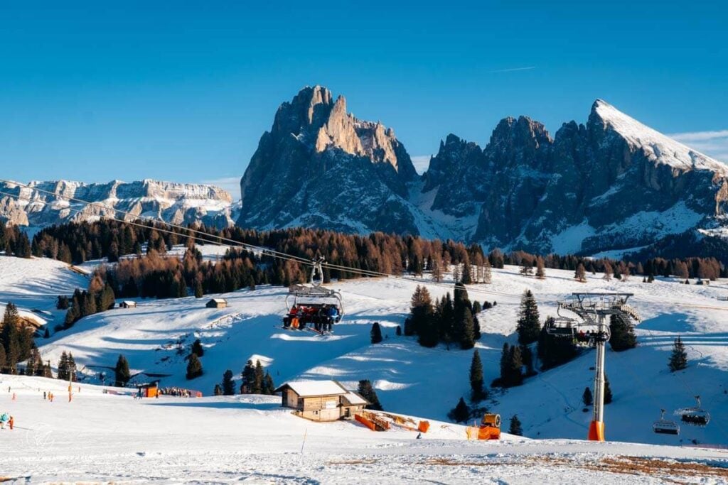 Alpe di Siusi Ski Area, Dolomites