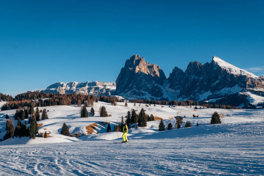 Alpe di Siusi Seiser Alm Ski Area, Dolomites
