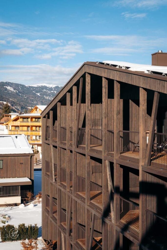 AMA Stay Facade in San Vigilio, Dolomites